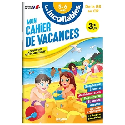 Abbildung von Cahier De vacances 2024 Les incollables Grande Section au CP 5/6 ans: la GS
