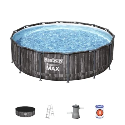 Abbildung von ÜBERSCHRIFT Schwimmen Pool Steel Pro Max light orange