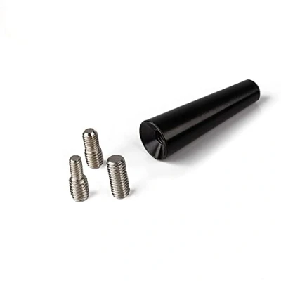 Abbildung von BlackNugget bn ca1 s Autoantenne Universal Kfz geeignet Autos Dachantenne mit erstklassiger Empfangsqualität Kurze Auto Antenne für AM &amp; FM Empfang Stabantenne Kurzstabantenne, 6.5 cm