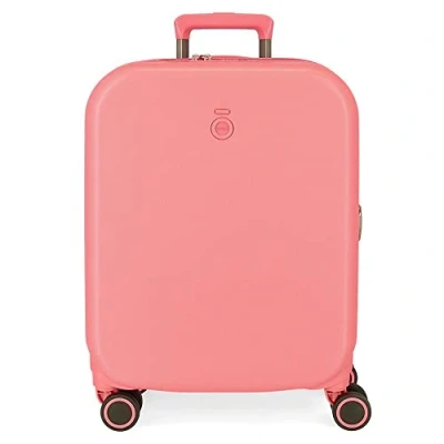 Abbildung von Enso Annie Kabinenkoffer Orange 40x55x20 cm Starres ABS Integriertes TSA Schloss 37L 2,74 kg 4 Doppelrollen Handgepäck