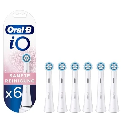 Abbildung von Oral B Oralb AUFSTECKBÜRSTEN IO Sanfte Reinigung 12ER PACK White Elektrische Zahnbürste, Größe: One Size,