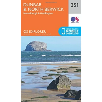 Abbildung von Dunbar and North Berwick (OS Explorer Map, Band 351)