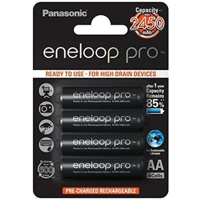 Abbildung von Panasonic eneloop Pro Akku AA 4er Blister BK 3HCCE/4BE