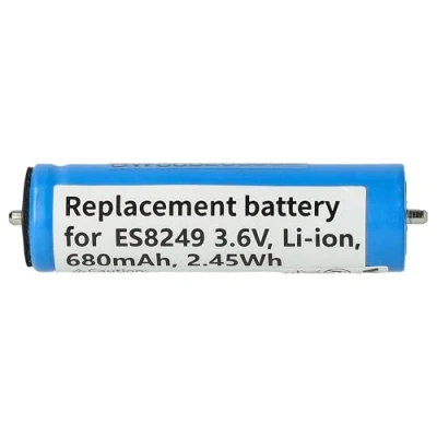 Abbildung von vhbw Akku kompatibel mit Panasonic ES ED94 P503, ED95, ED96, EL2, EL2A, EL3 Rasierer (680mAh, 3,6V, Li Ion)