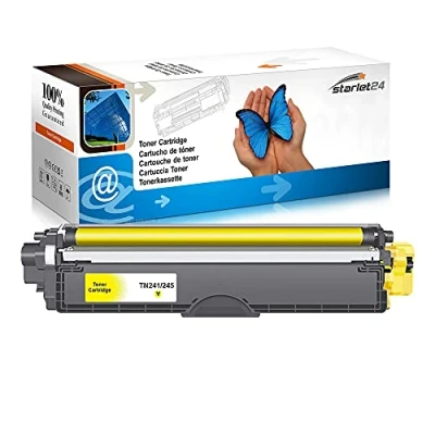 Abbildung von TN241 TN245 Yellow Toner Kompatibel als Ersatz für Brother TN 241 245 MFC 9332CDW 9142CDN DCP 9022CDW 9020CDW 9017CDW,HL 3142CW HL 3152CDW,TN241