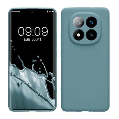 Abbildung von kwmobile Handyhülle kompatibel mit Xiaomi Redmi Note 14 Pro+ 5G / Pro Plus Hülle Handy Case aus weichem Silikon in Antique Stone