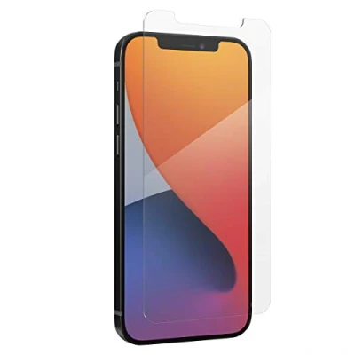 Abbildung von ZAGG InvisibleShield Glass Elite VisionGuard+ für das Apple iPhone 12/12 Pro/11/XR (Bildschirm), antimikrobiell, Stoßschutz, kratzfest, Blaulichtfilter