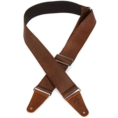 Abbildung von Fender© Tooled Leather Strap, 2&quot;, Brown, S