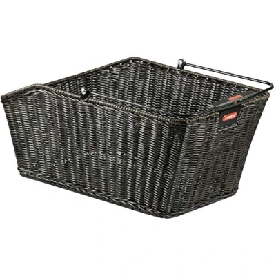 Abbildung von KLICKfix Unisex Erwachsene Hinterradkorb 2128051930 Hinterradkorb, schwarz, 44x24x20cm