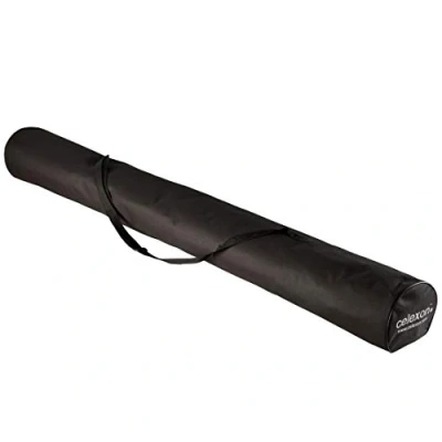 Abbildung von celexon Nylon Leinwand Tasche für Stativ Leinwände Tuchbreite 219 cm Maße: 240x18cm Schwarz
