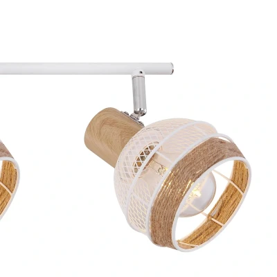 Abbildung von Lighting WIDY Strahler Metall weiß, 4x E27