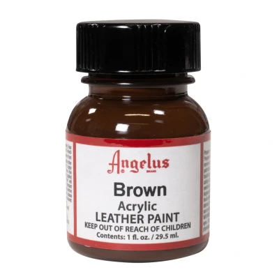 Abbildung von Angelus Lederfarbe Braun 29,5ml