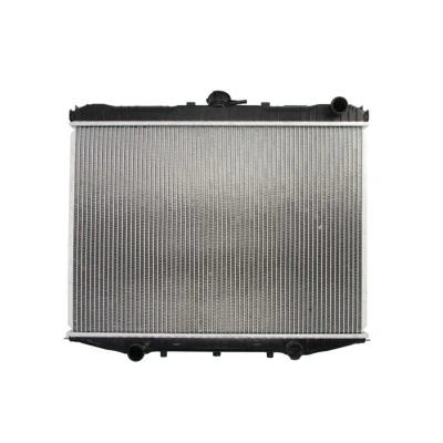Abbildung von THERMOTEC D71014TT Kühler, Motorkühlung Aluminium, Kunststoff für Fahrzeuge mit/ohne Klimaanlage 455 649 32 Schaltgetriebe Kühlrippen gelötet