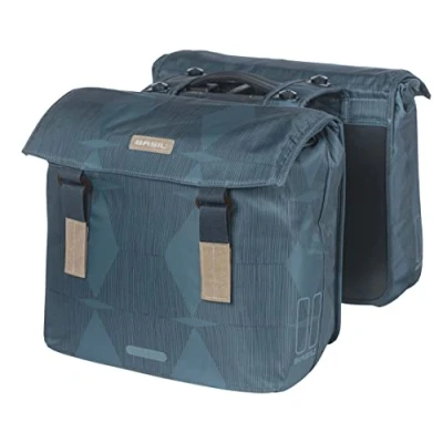 Abbildung von Basil Doppelpacktasche Estate Blue 40 49 Liter