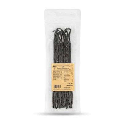 Abbildung von KoRo Bourbon Vanilleschoten 35 g 100 % echte Vanille aus Madagaskar besonders Lecker zum Backen oder Kochen
