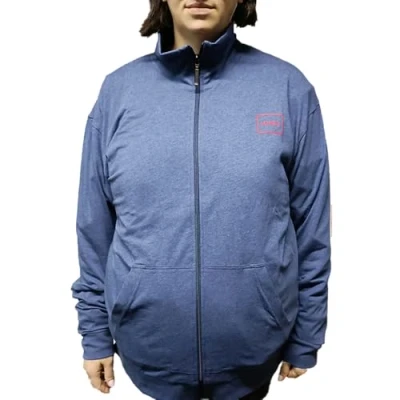 Abbildung von HUGO Sweatjacke Laze Zip Jacket mit seitlichen Taschen