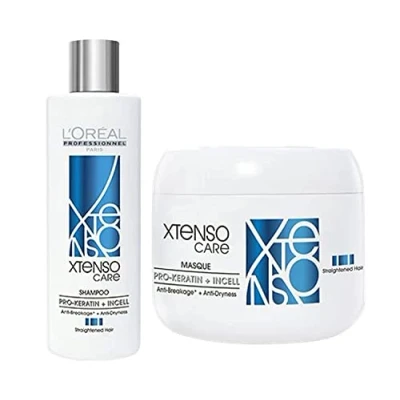 Abbildung von L&#039;Oreal Professional X tenso Care Straight Shampoo 230 mL &amp; Masque 200 Combo Pack