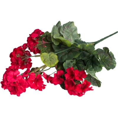 Abbildung von Botanic Haus Kunstblume &quot;Geranie mit 9 Stielen&quot;