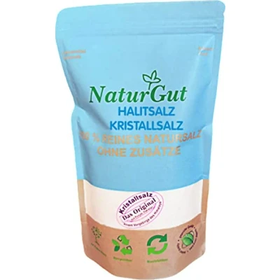 Abbildung von Sensecare Halitsalz Kristallsalz aus einem Vorgebirge des Himalaya Punjab/Pakistan 500g reines Halit Salz