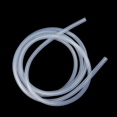 Abbildung von iMeistek Silikonschlauch 7mm ID x 10mm OD 4 Meter, Flexibler Lebensmitteltaugliche Schlauch Wasser Luft Rohr Transparent