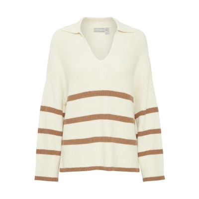 Abbildung von Fransa Strickpullover, Damen, Größe: XS, Coca mocha mix