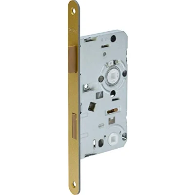 Abbildung von ABUS Einsteckschloss für WC Türen ES R G 55 78 20 61771, Gold