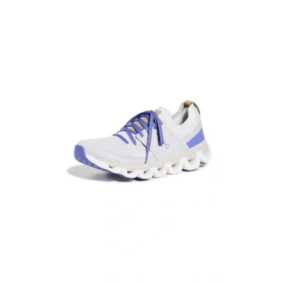 Abbildung von On Cloudswift 3 Laufschuh Neutral White blueberry, Damen, Größe: 37, blueberry Schuhe