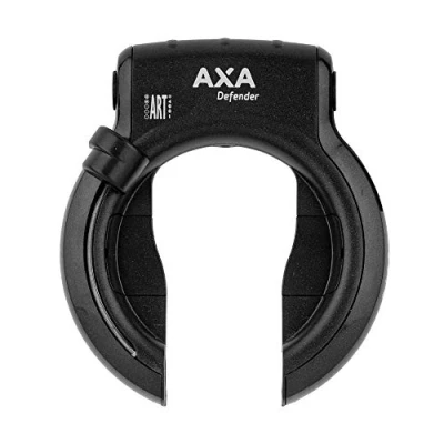 Abbildung von Axa Unisex Erwachsene Defender Sicherheits Rahmenschloss, Schwarz, Einheitsgröße
