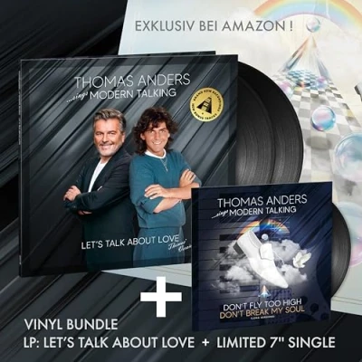 Abbildung von …sings Modern Talking: Let&#039;s Talk About Love (Amazon exklusiv 2LP, Ltd. Black 7 inch Single) [Vinyl LP]