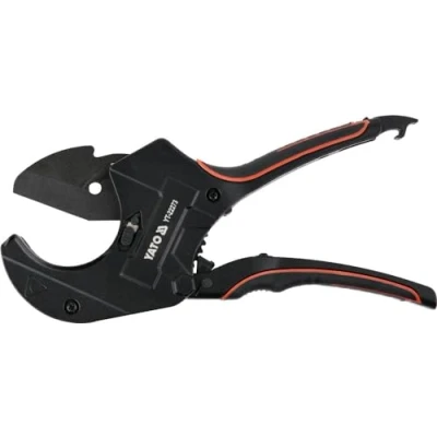 Abbildung von Yato YT 22273, Rohrschneider, Stahl, Aluminium, Polyvinylchlorid (PVC), Schwarz, Orange, 6,3 cm