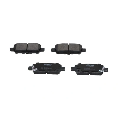 Abbildung von KAVO PARTS KBP 6517 Bremsbelagsatz mit akustischer Verschleißwarnung NISSAN: Qashqai / Qashqai+2 I, Juke, Pulsar Schrägheck, INFINITI: Q50 Limousine