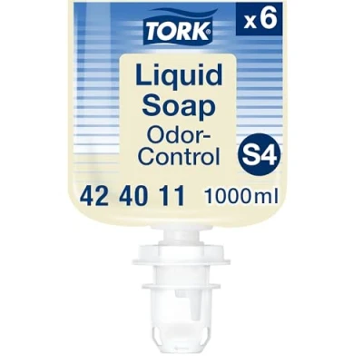 Abbildung von Tork geruchsregulierende Flüssigseife S4, dermatologisch getestet, 6 x 1.000 ml, 424011