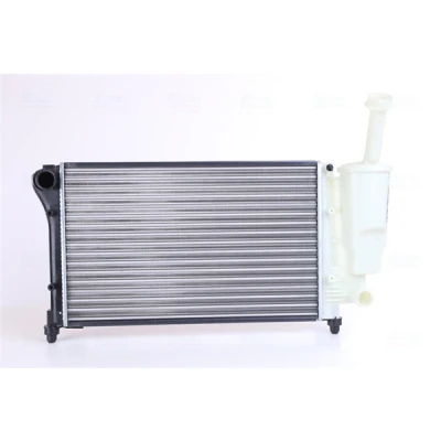Abbildung von NISSENS 617853 Kühler, Motorkühlung Aluminium 500 322 24 Kühlrippen mechanisch gefügt FIAT: Panda II Schrägheck
