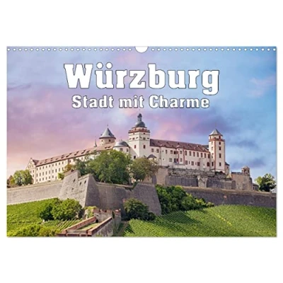 Abbildung von Würzburg Stadt mit Charme (Wandkalender 2025 DIN A3 quer), CALVENDO Monatskalender