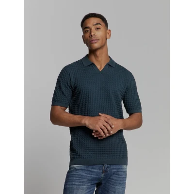 Abbildung von NO Excess Short Sleeve Poloshirt, Herren, Größe: Large, Night