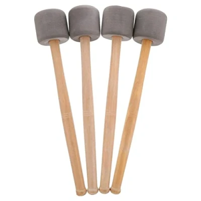 Abbildung von Wresetly 4 StüCk Drum Mallets Sticks Foam für Marching Band Percussion