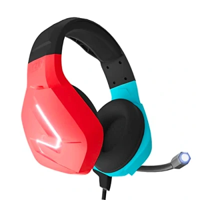 Abbildung von Gaming Headset für PC PS5, Playstation PS4, Xbox Series X S, ONE, Nintendo Switch, Laptop &amp; Google Stadia Stereo Sound with mit Geräuschunterdrückung Microphone Hornet RXH 20 Tanami Auflage
