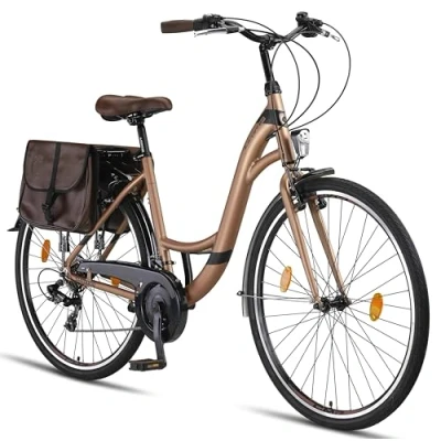 Abbildung von Licorne Bike Cityrad Stella Plus Premium City in Zoll Aluminium Fahrrad