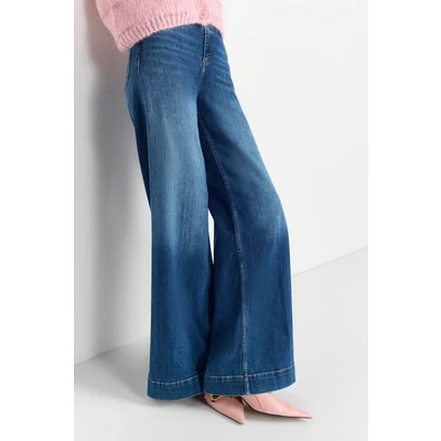 Abbildung von Rich &amp; Royal Flared Jeans, Damen, Größe: 25x32, Denim blue