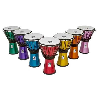 Abbildung von Djembe Freestyle Colorsound 7er Set TFCDJ 7MS