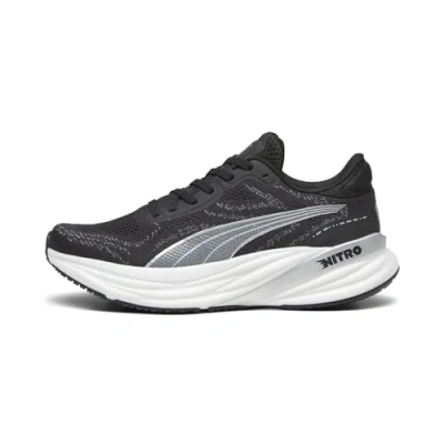 Abbildung von Puma Magnify Nitro Laufschuh Neutral, Damen, Größe: 39, Black white silver Schuhe