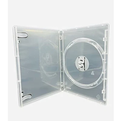 Abbildung von Amaray DVD /CD/Blu Ray Hülle, transparent, 5 Stück