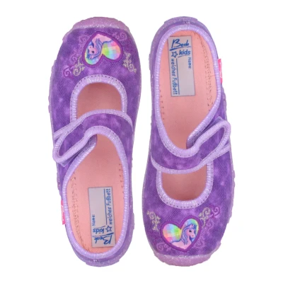Abbildung von Beck Darling Hausschuh für Kinder, Größe: 35, Lila Schuhe