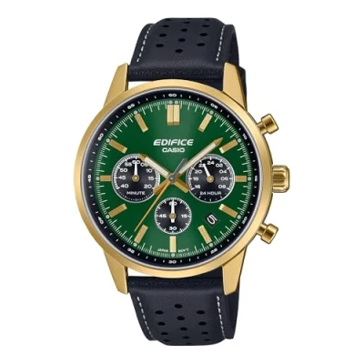 Abbildung von Casio EFR 575CL 3AEF Edifice Chronograph Herrenuhr Schwarz/Grün