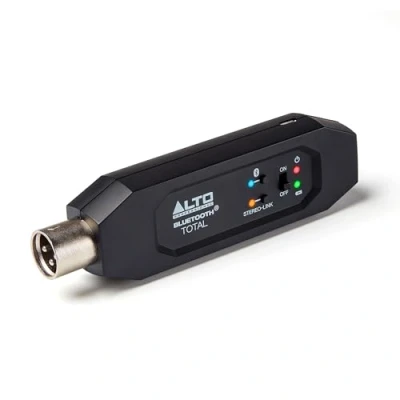 Abbildung von Alto Professional Bluetooth Total 2 Wiederaufladbarer Empfänger mit XLR Verbindung für Mischpulte / Audiomixer Ausrüstungen und aktive PA Systeme
