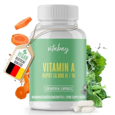 Abbildung von Vitabay Vitamin A 10.000 I.E. Depot vegan 120 St