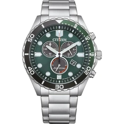Abbildung von CITIZEN Herren Analog Quarz Uhr mit Edelstahl Armband AT2561 81X