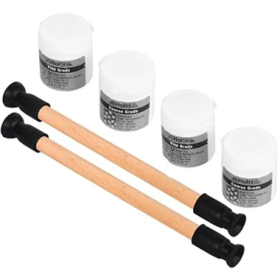 Abbildung von Ventilschleif Set 4x Ventil Paste 2x Ventilläpper Werkzeug mit Schleifpaste Läppwerkzeug Stock Ventileinschleifpaste