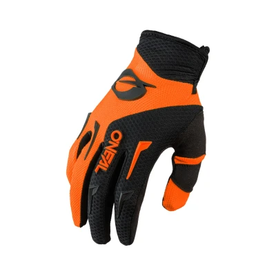 Abbildung von O&#039;NEAL Fahrrad &amp; Motocross Handschuhe MX MTB DH FR Downhill Freeride Langlebige, Flexible Materialien, belüftete Handinnenfäche Element Glove Herren Schwarz Neon Orange Größe XXL