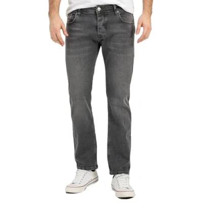 Abbildung von Lorenzo Loren Straight Jeans Herren Hose Denim Dunkelgrau LL 4010